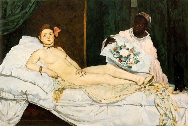 «Олимпия», Эдуард Мане, 1863.