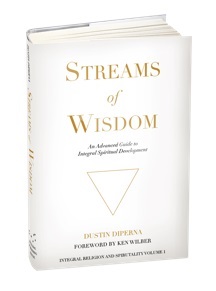 Обложка книги «Streams of Wisdom» («Реки мудрости»), автор книги — Дастин Диперна