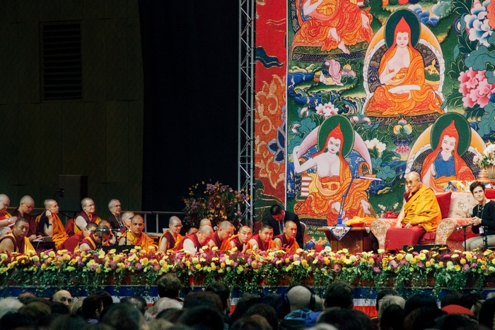 Далай-лама XIV. Учения в Риге 2016. Фото © Татьяна Парфёнова
