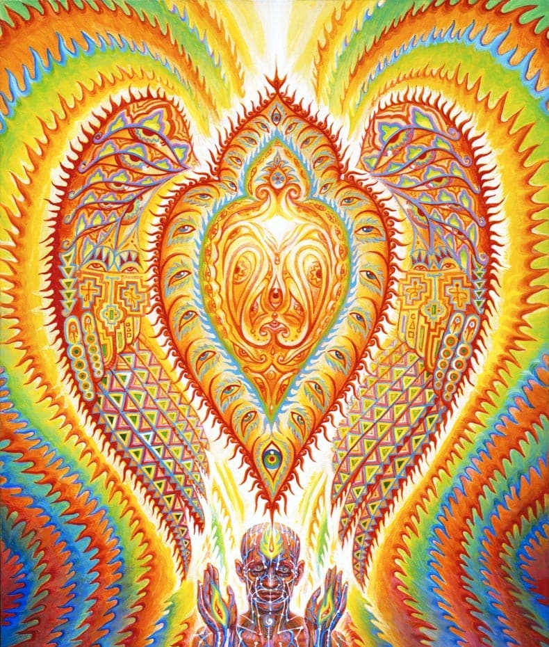 Alex Grey “Seraphic Transport”
