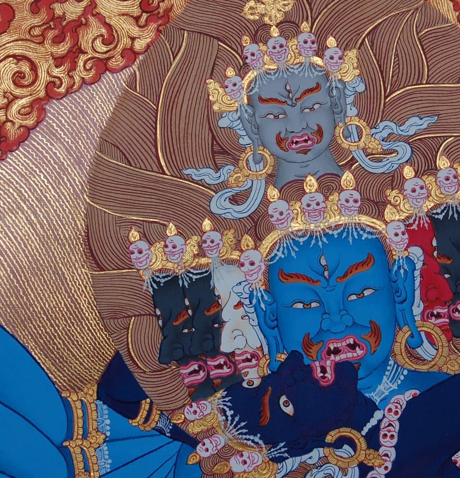 HEVAJRA AND 8 DAKINIS