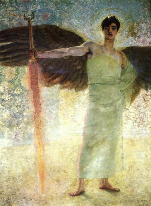 Franz von Stuck Страж Рая