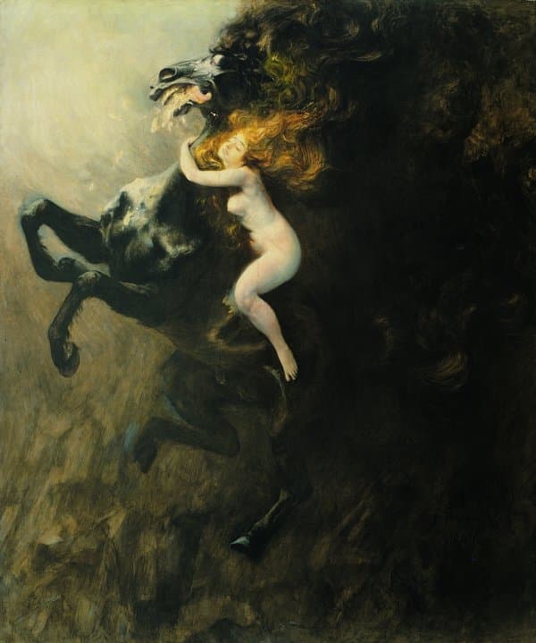 Frenzy of Exultations (1894), by Władysław Podkowiński