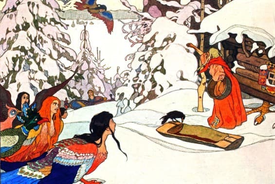 Bilibin_IY-Baba-Yaga-i-devi-ptifci-1902-GMII