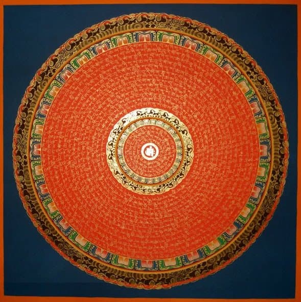 Orange Mandala