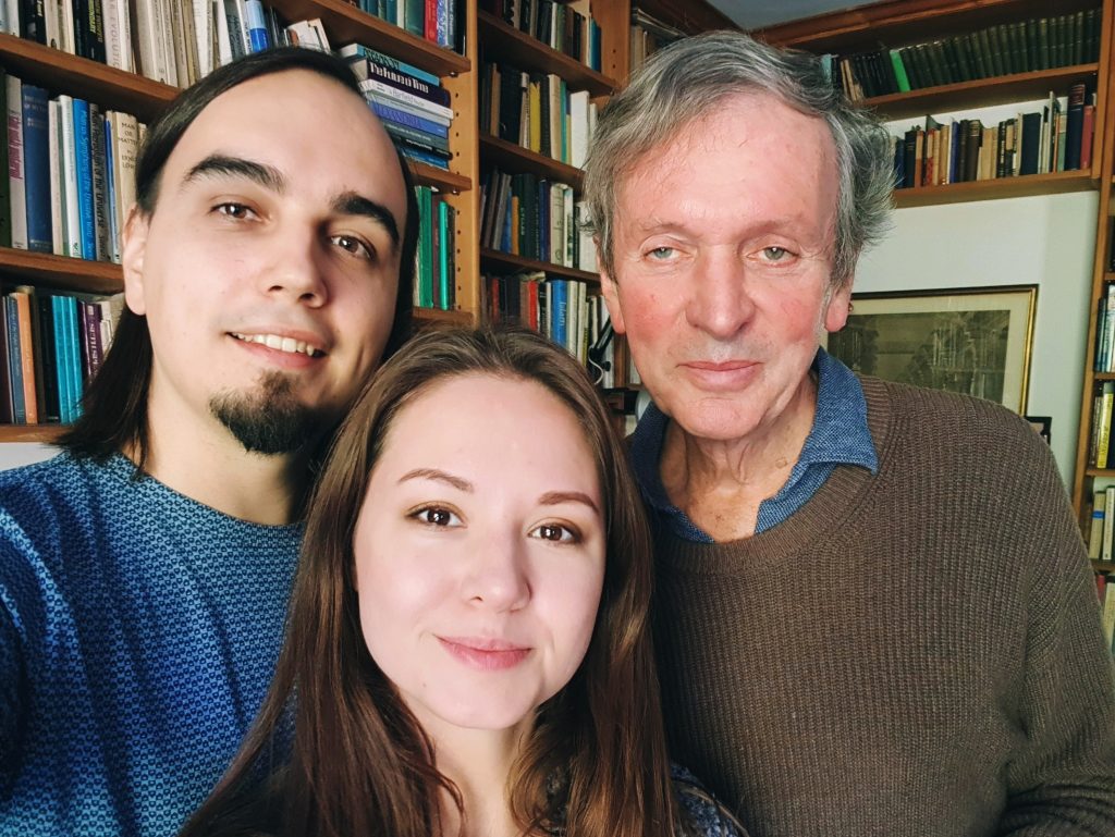 Eugene Pustoshkin, Tatyana Parfenova, and Rupert Sheldrake (London)