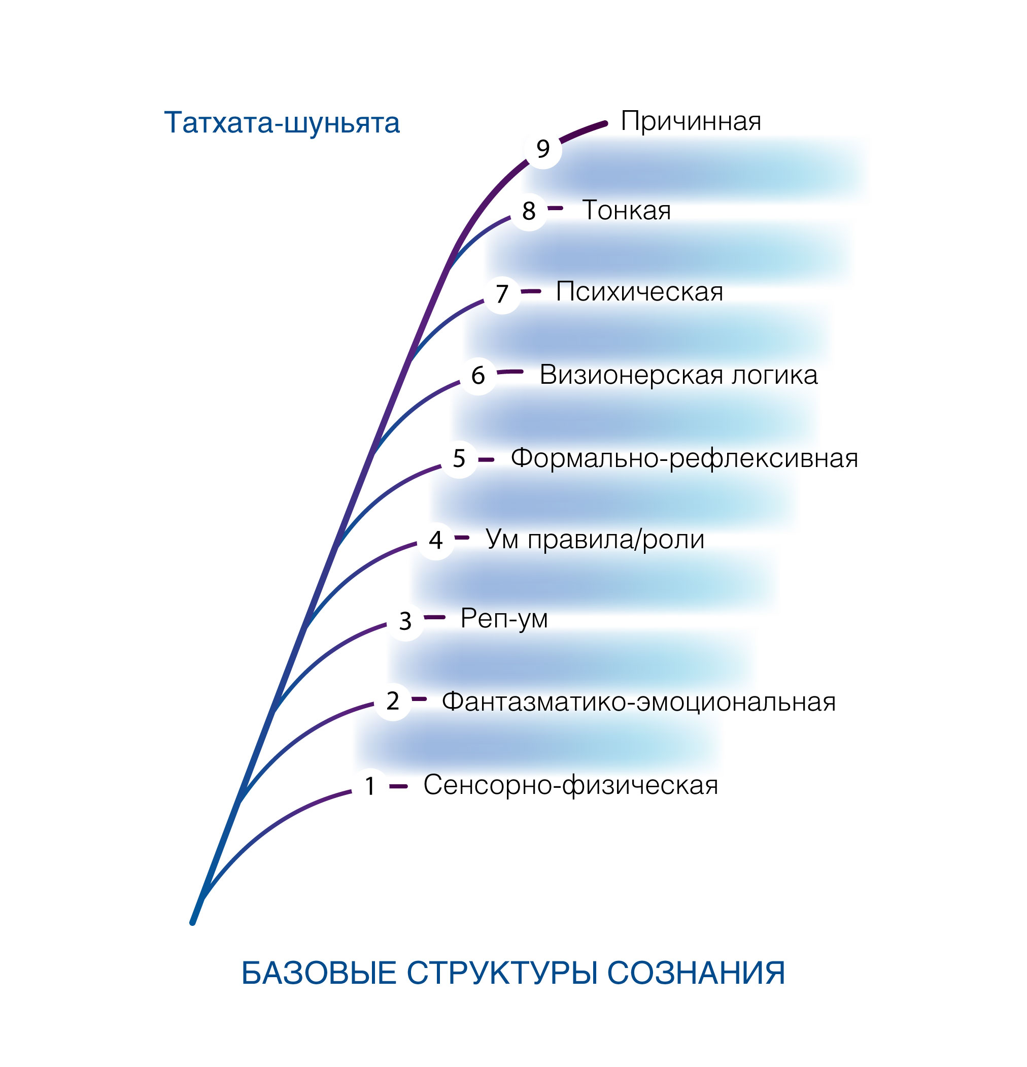 Рис. 1. Базовые структуры сознания