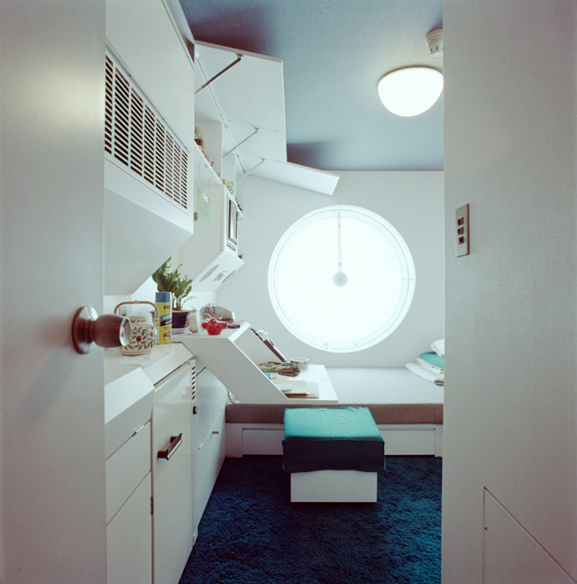 Nakagin Capsule Tower, Токия (Япония), смешанного использования жилое и офисное здание, построенное по проекту Кисё Курокавы