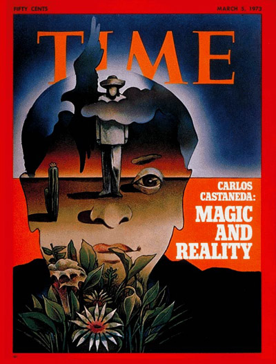 Обложка журнала «TIME», посвящённая Карлосу Кастанеде